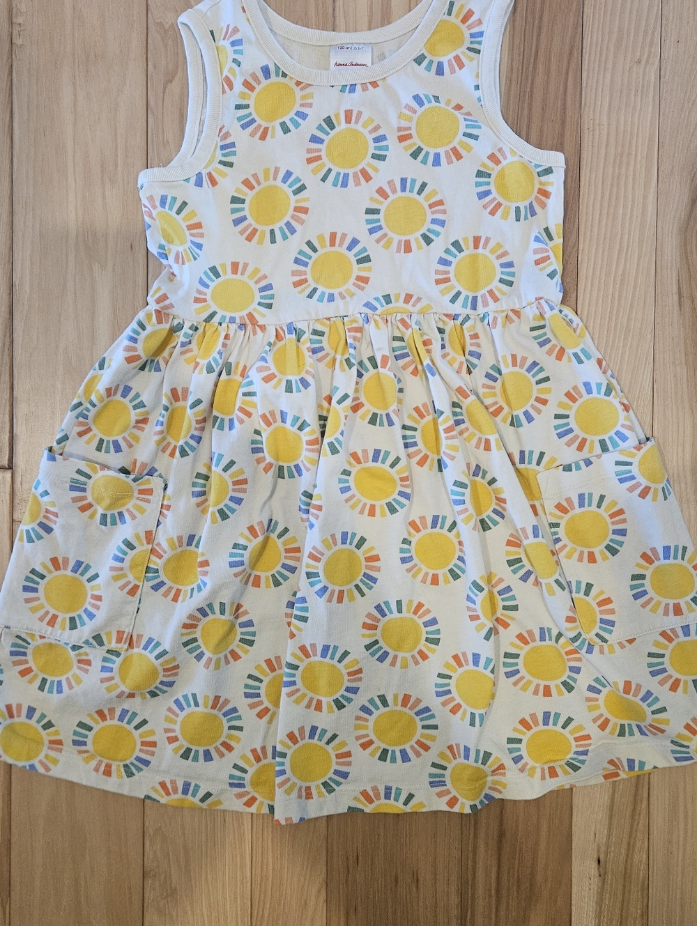 Hanna Andersson Girls Sundress Size 6-7